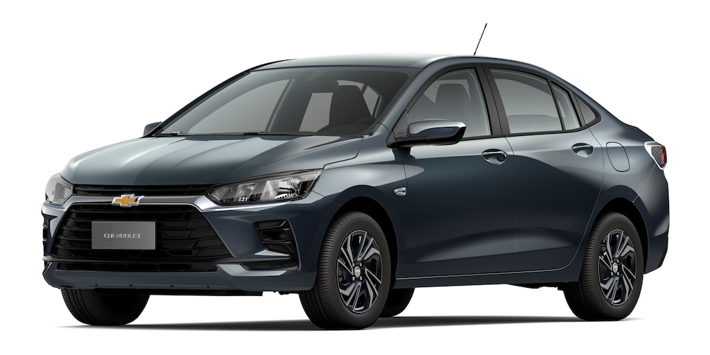 Chevrolet Onix Plus MT cor Cinza Drake